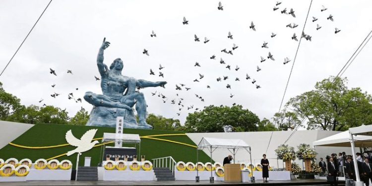 Nagasaki mayor issues chilling warning on 80th anniversary of atomic bombing
